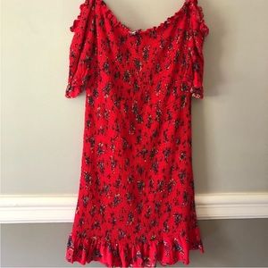 Lulu’s smocked mini dress
